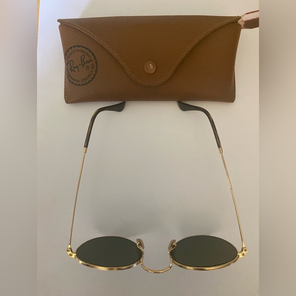 Ray-Ban Round Flat Lenses - Blue - Like New RB 3447-N - Picture 2 of 7